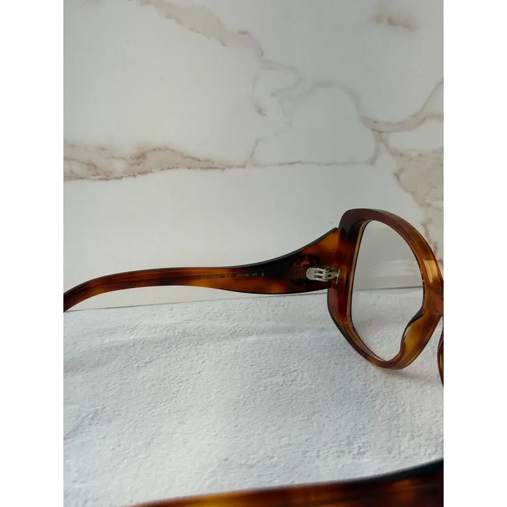NEW Gucci GG1236O Havana Brown Square Eyeglasses Frames